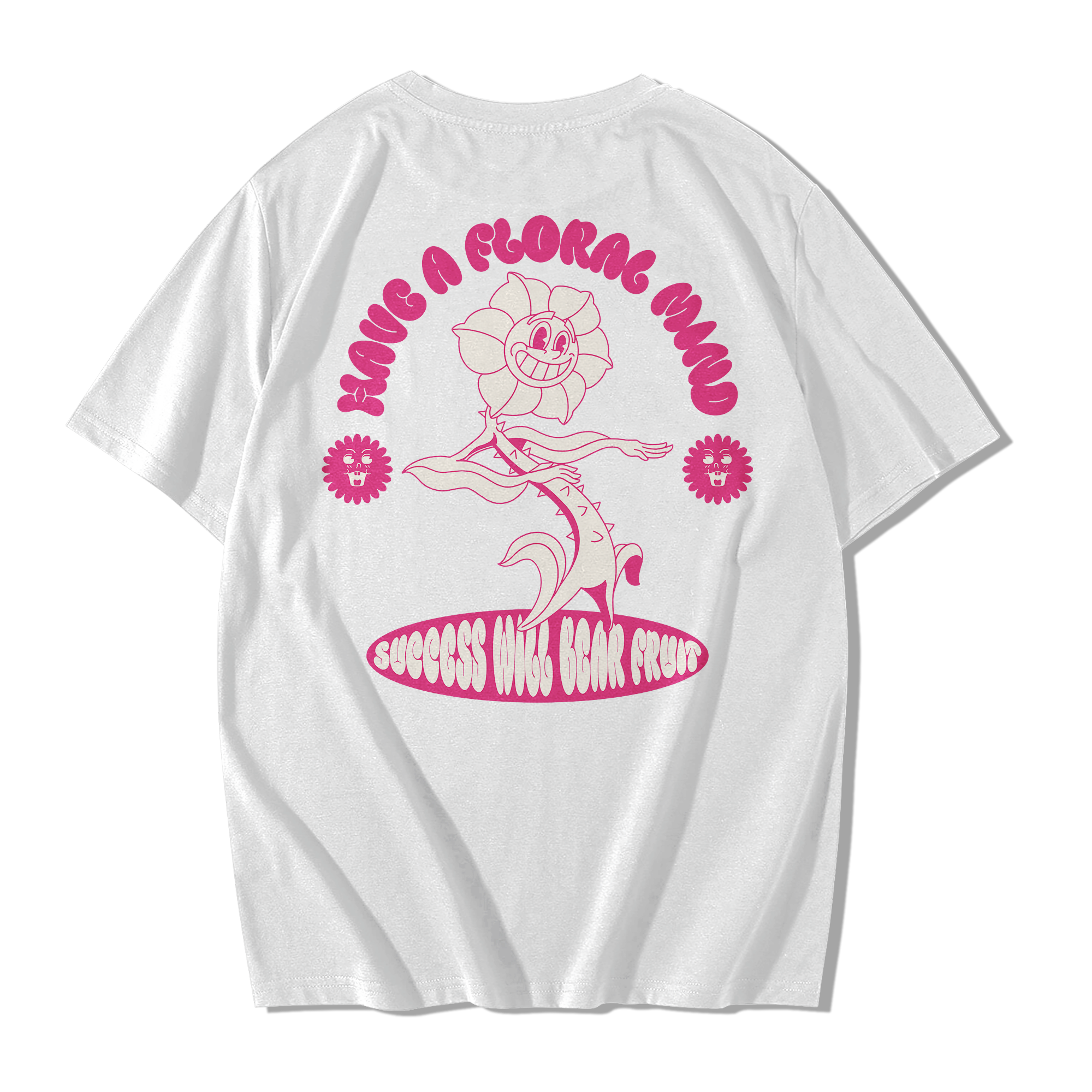 Alfaq Nave a Floral Mind Oversized T-Shirt